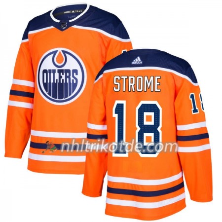 Edmonton Oilers Trikot Ryan Strome 18 Adidas 2017-2018 Orange Authentic - Herren